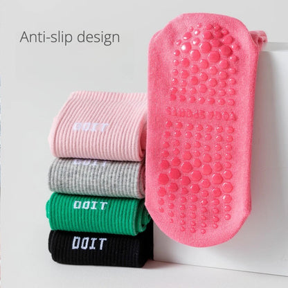 Pilates Socks with Grips for Women Yoga Socks Barre Socks Non Slip Socks of 2/3pairs
