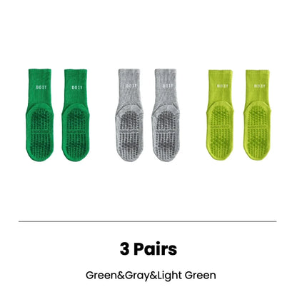 Pilates Socks with Grips for Women Yoga Socks Barre Socks Non Slip Socks of 2/3pairs