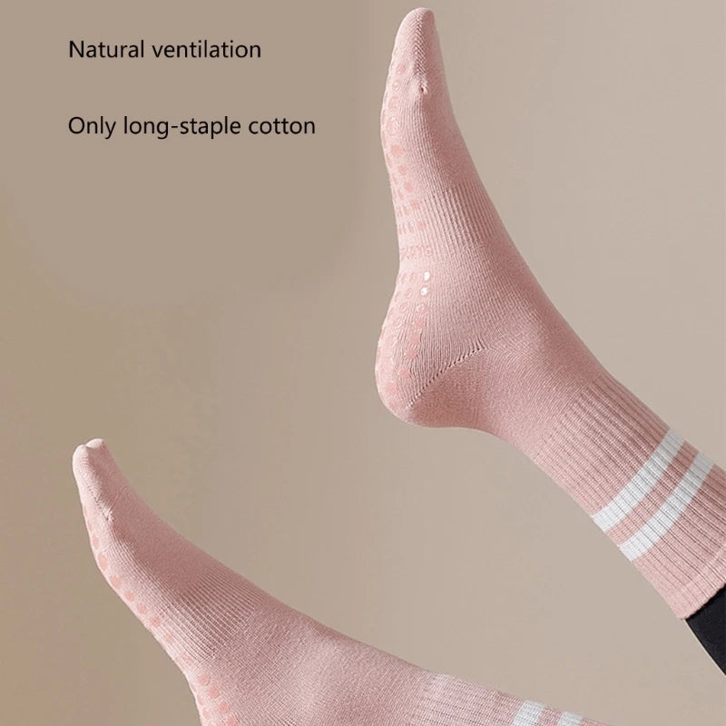 Grip Sock Yoga Sock Pilates Sock Non Slip Skid Socks With Grips For Women Dropshipping