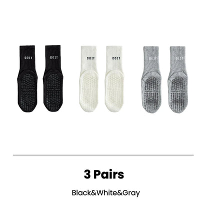 Pilates Socks with Grips for Women Yoga Socks Barre Socks Non Slip Socks of 2/3pairs
