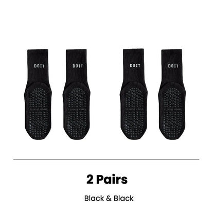 Pilates Socks with Grips for Women Yoga Socks Barre Socks Non Slip Socks of 2/3pairs