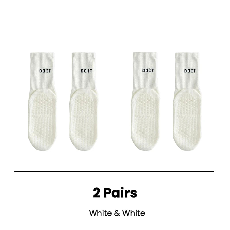 Pilates Socks with Grips for Women Yoga Socks Barre Socks Non Slip Socks of 2/3pairs