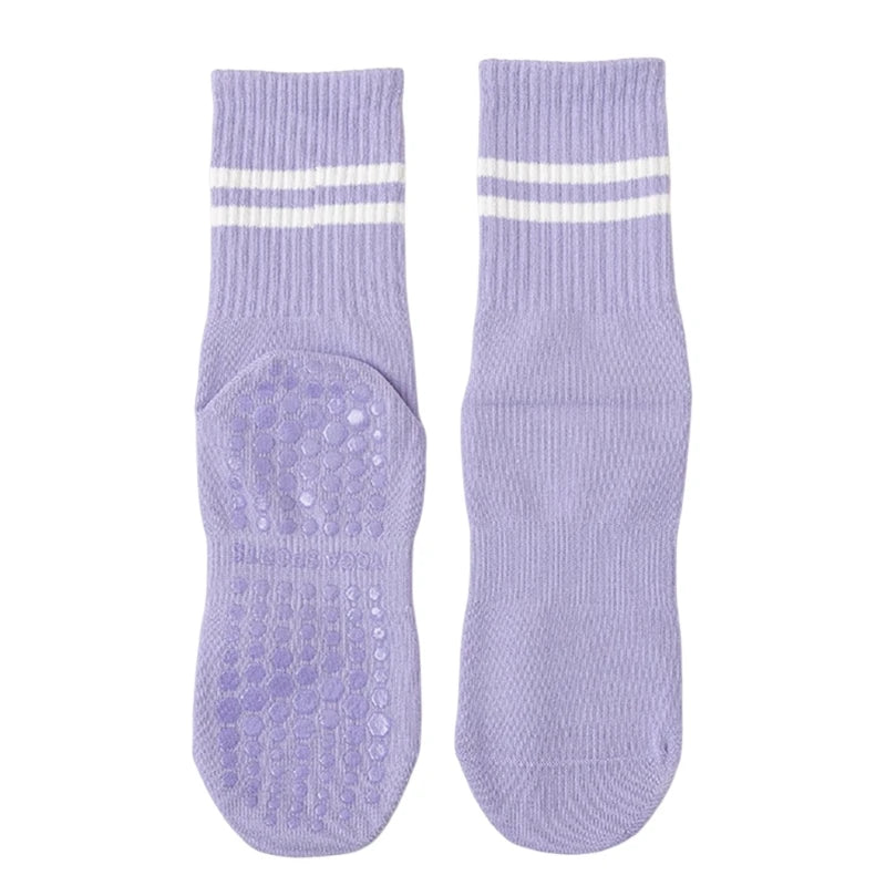 Grip Sock Yoga Sock Pilates Sock Non Slip Skid Socks With Grips For Women Dropshipping
